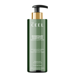 The CEEL- Rozemarijn Shampoo Tegen Haaruitval en Versnelt Haargroei met Keratine, Biotine en Collageen - 250 ml